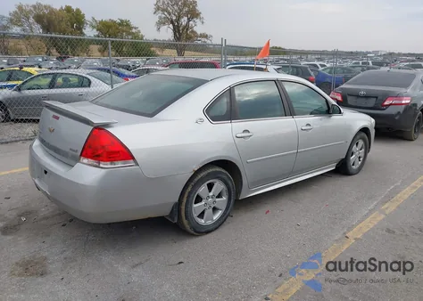 2009 Chevrolet Impala Lt из США, поврежденный, VIN 2G1WT57K891229588